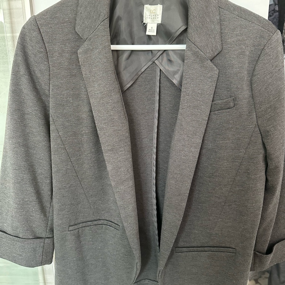 Lauren Conrad Gray Blazer Size 6